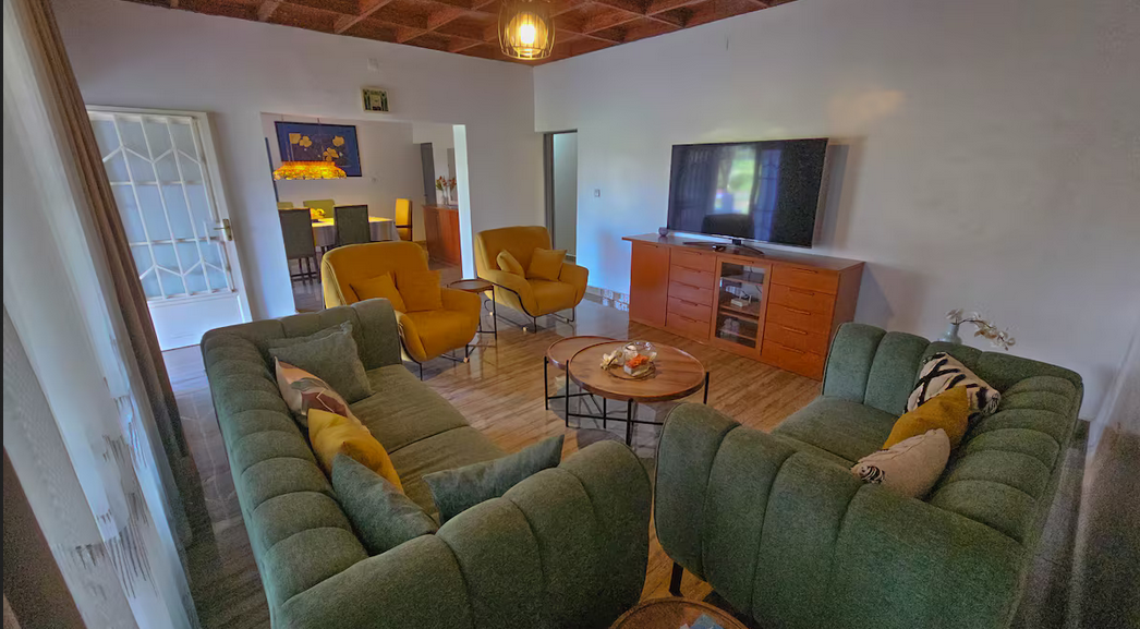 Luxury Renovated Villa for Rent in Nyarutarama- Golf Course and Lake Views Kigali