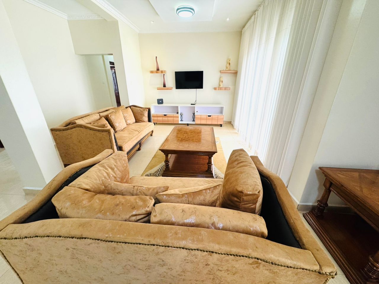 Fully Furnished 3-Bedroom Apartment for Rent in Kacyiru, Kigali | 1,400,000 RWF/Month