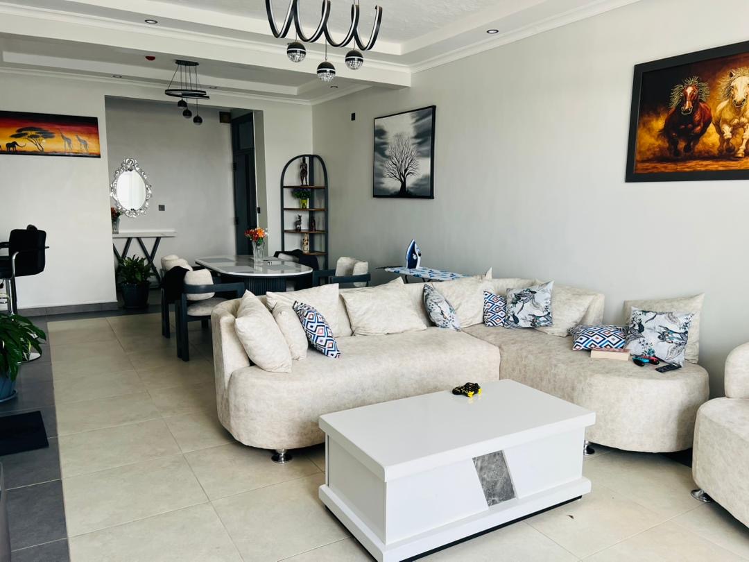 Newly Built 3 Bedroom Fully Furnished Apartment for Rent in Gishushu, Kigali | Near RDB | $1,700/Month
